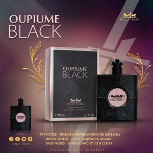 عطر ادکلن ایو سن لورن بلک اپیوم جسیکا تویین| Yves Saint Laurent Black opium